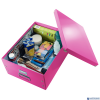 Pudełko LEITZ Click & Store A3 różowe 60450023 .